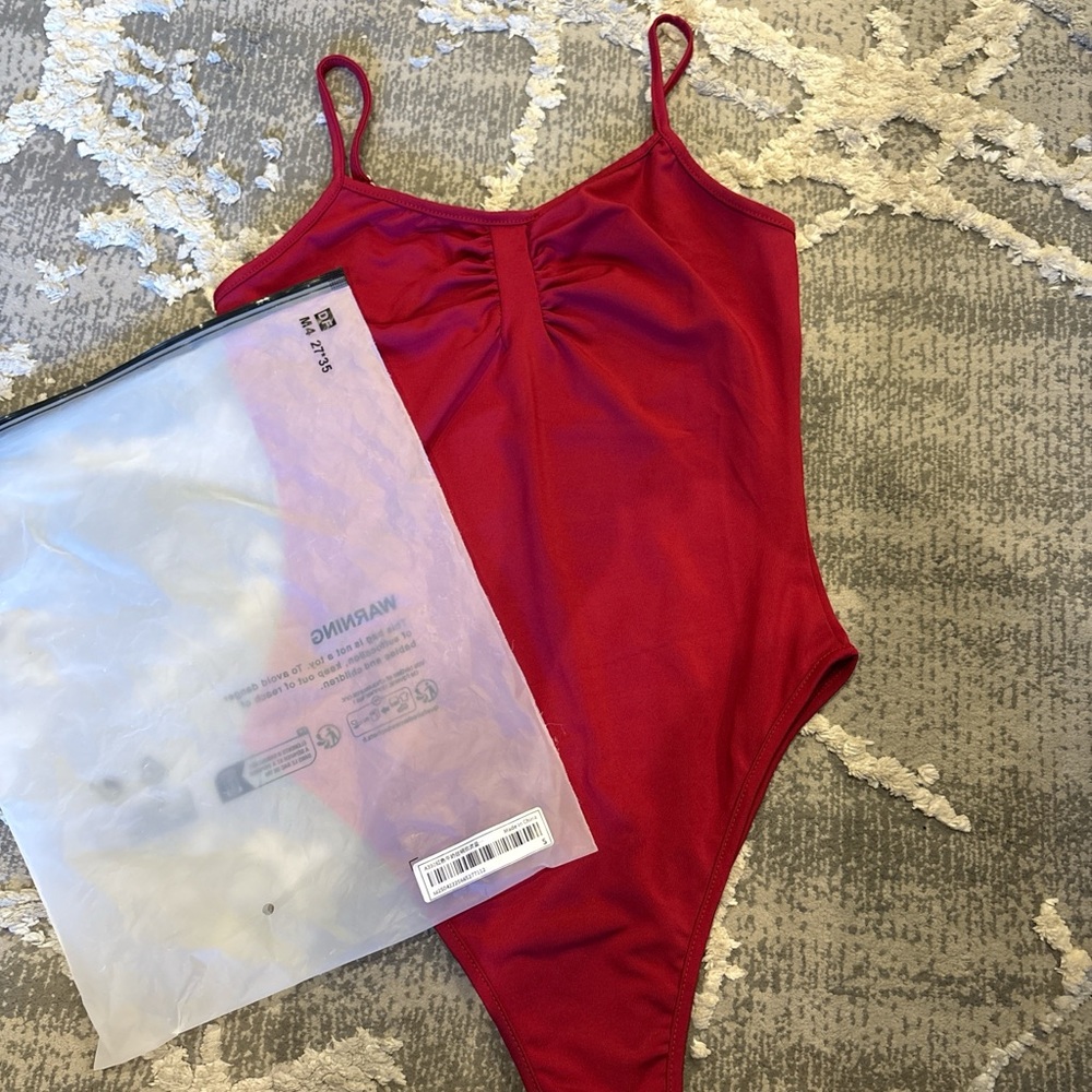 Red Bodysuit
